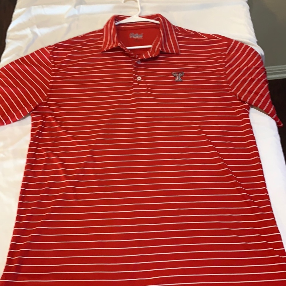 Texas Tech XL polyester team shirt
